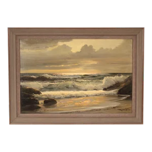 Laguna Coastal Painting by Robert W. Wood (1889-1979)