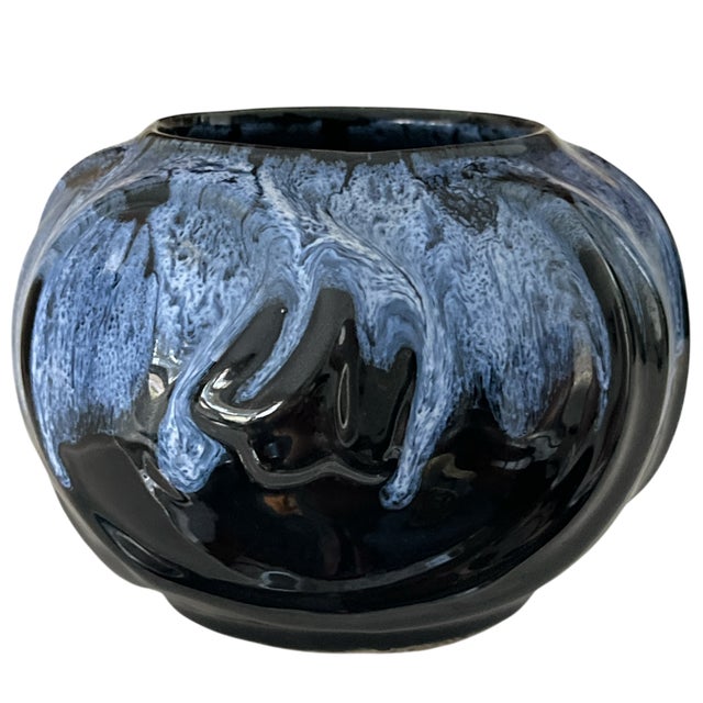 A striking mid-century art pottery vase by Van Briggle Pottery in Colorado Springs. The "Anna" designation reflects a...