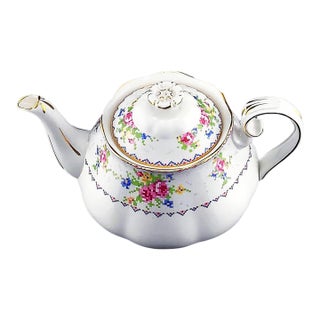 Royal Albert Teapot Petit Point Made in England Excellent For Sale