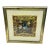 Vintage Framed Silk Embroidery For Sale
