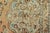 Peach Tabriz Rug 8′ X 11’8” Peach Wool Vintage Distressed Hand-Knotted Carpet For Sale - Image 8 of 15