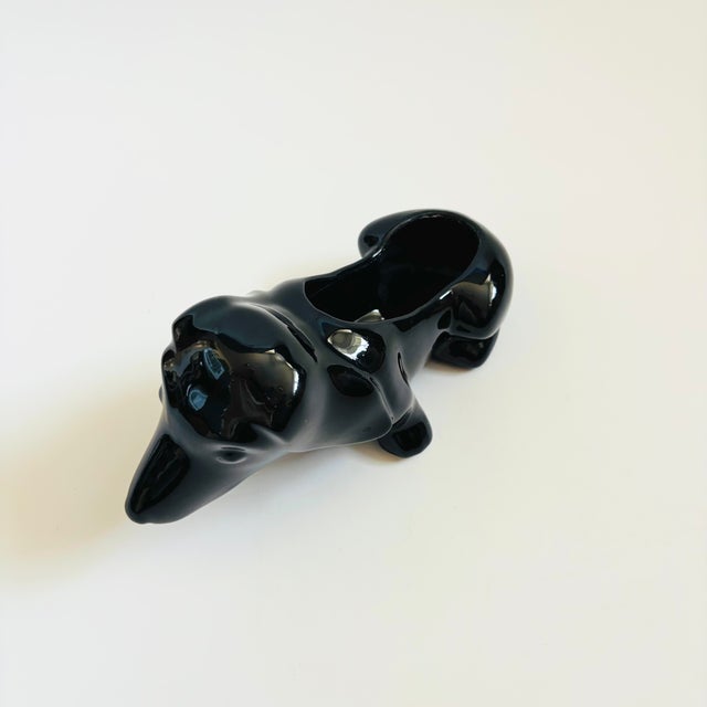 Vintage Dachshund Planter For Sale - Image 4 of 9