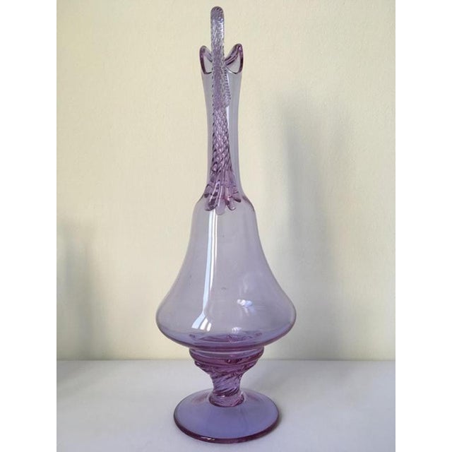 Postmodern Murano Glass Bottle, Italy, 1960s For Sale - Image 14 of 18