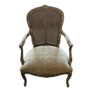 Mid 19th Century Louis XVI French Chair, Painted