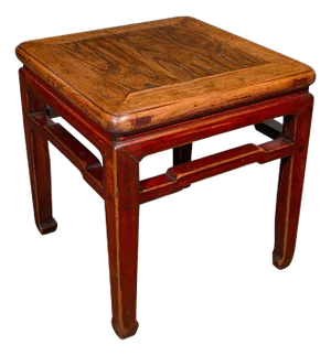 Antique Chabudai Table, Japanese, Elm, Tea, Kneeling, Meiji, Victorian, c.1900