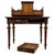 A magnificent 19th-century French writing table, finely crafted from walnut and distinguished by exceptional burr walnut...