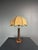 Mid-Century Modern French Brutalist Turned Wood Mushroom Table Lamp in the style of Charles Dudouyt, 1950s For Sale - Image 16 of 16