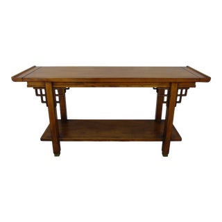 Brandt Furniture Empress Chinoiserie Console Table For Sale