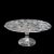 1950s Vintage French Cut Glass Cake Stand For Sale - Image 10 of 10