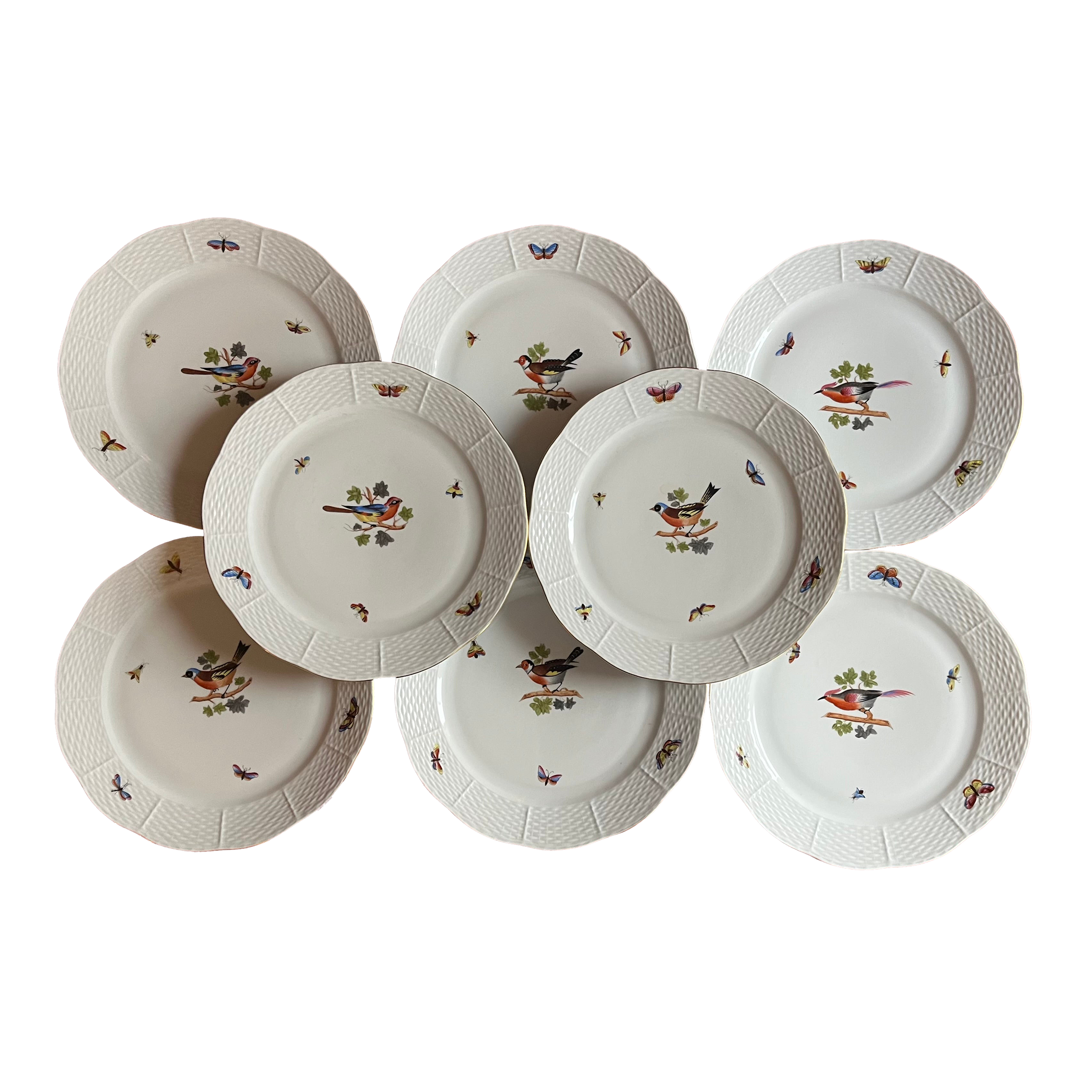 Vintage Porcelain Herend Dinnerware | Chairish