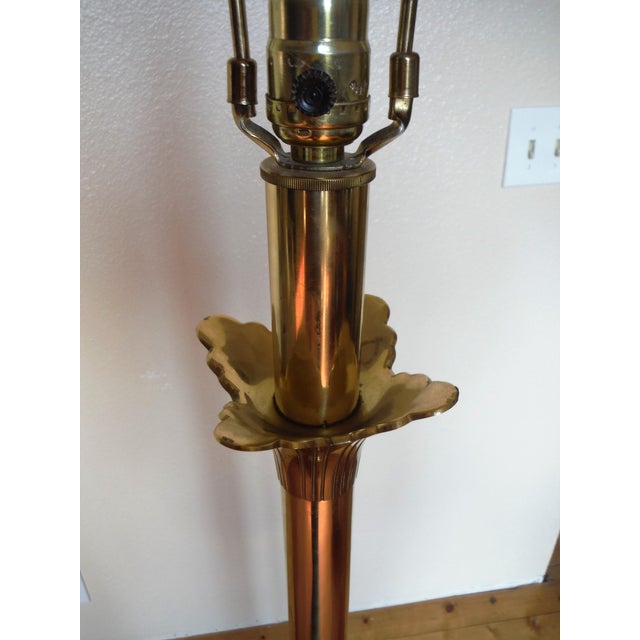 Stiffel Mid-Century Modern "Lily and Lotus" Brass Floor ...