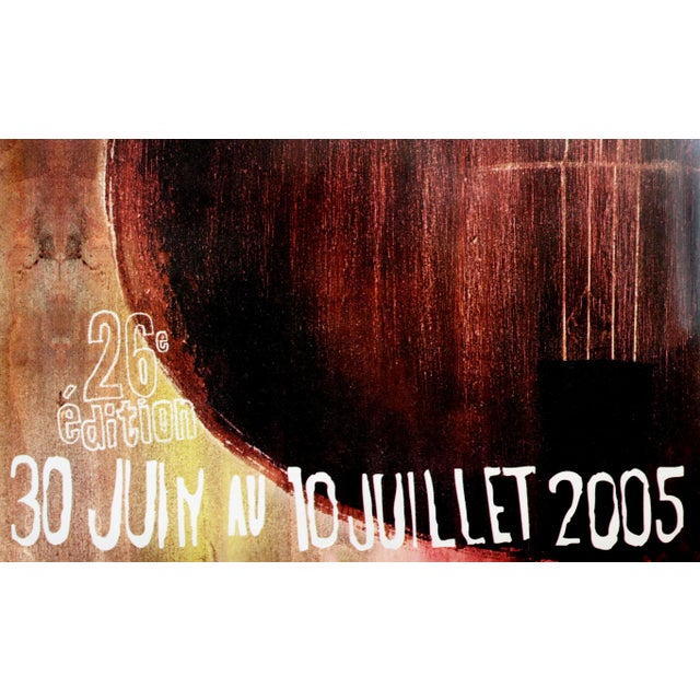 Contemporary 2005 Festival International De Jazz Montreal Poster (Yellow Double Bass) For Sale - Image 3 of 4