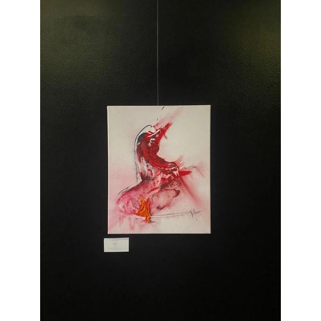Stefano, Flamenco, Oil on Canvas, 2023 For Sale - Image 4 of 8