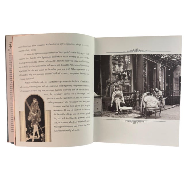 The Paris Apartment, Romantic Decor on a Flea Market Budget, Harper Collins, 1997 Signed First Edition For Sale - Image 10 of 11