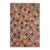 Boho Chic Balochi Jayvon Blue/Red Wool Rug - 3'2''x4'10'' For Sale