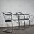 Cantilever Dining Chairs in the style of Gastone Rinaldi, 1980s, Set of 4 For Sale - Image 6 of 12