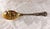 Traditional 1950s Gold and Silver Dessert Spoons From I. Magnin in Red Case - Set of Six For Sale - Image 3 of 9
