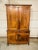 1780's Antique English Walnut Step Back Cupboard Linen Press For Sale - Image 13 of 13