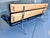 20003 3-Seat Sofa by Ray and Charles Eames in Teak W/ Black Leather For Sale In Tampa - Image 6 of 13