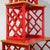 Vintage Chinoiserie Red Lacquer Duchess of Windsor Style Pagoda Etagere Cabinet For Sale - Image 12 of 18