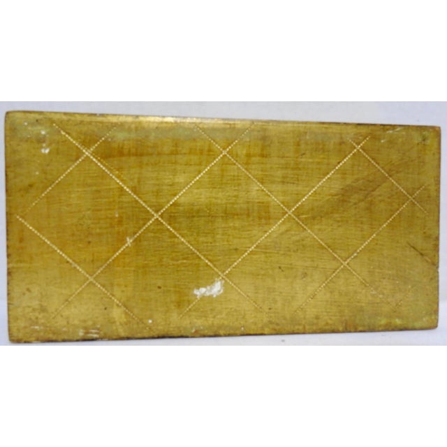 Wood Midcentury Italian Florentine Box For Sale - Image 7 of 8