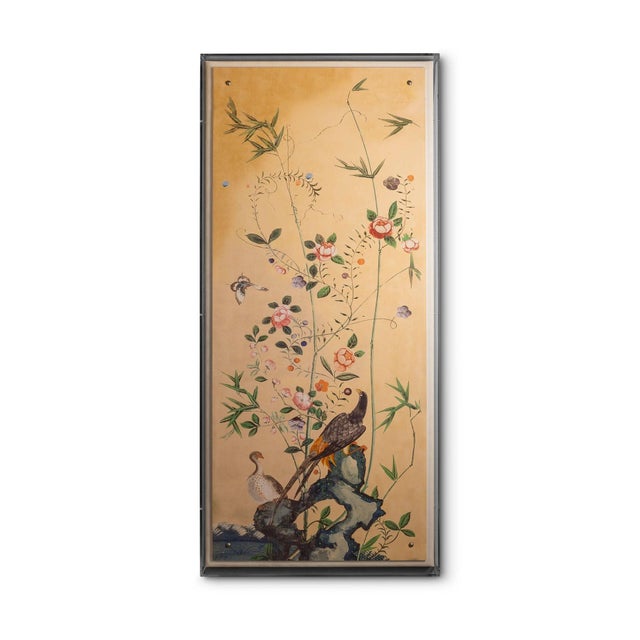 Textile Winterthur for Port 68 Dupont Panel Right Shadowbox Giclee Print For Sale - Image 7 of 7