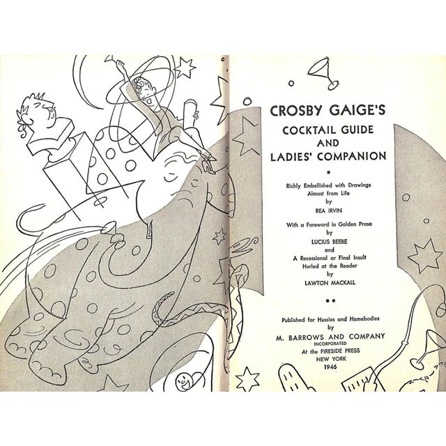 "Crosby Gaige's Cocktail Guide and Ladies' Companion" 1946 For Sale - Image 4 of 13