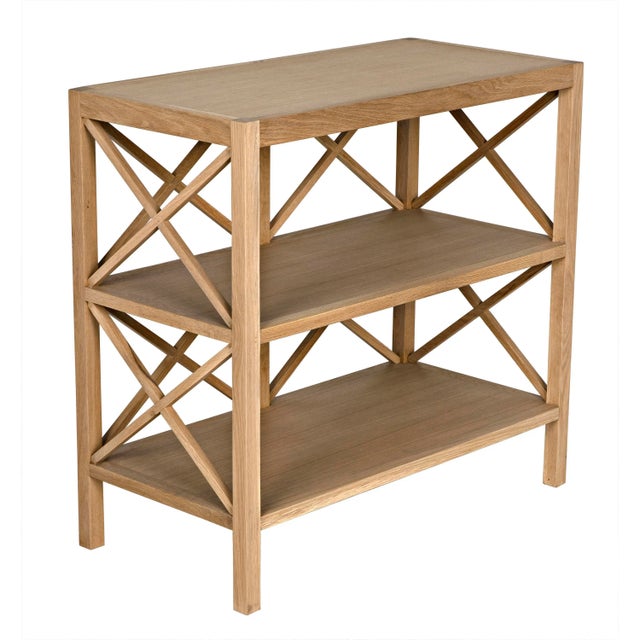 The Nikolai Side Table in White Oak is a captivating and functional piece that exemplifies the beauty of White Oak...
