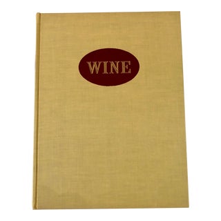 Vintage 1960s Wine Book For Sale