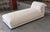 Modern Montauk "Jill" Armless Chaise in Cream Off-White Velvet For Sale - Image 3 of 7