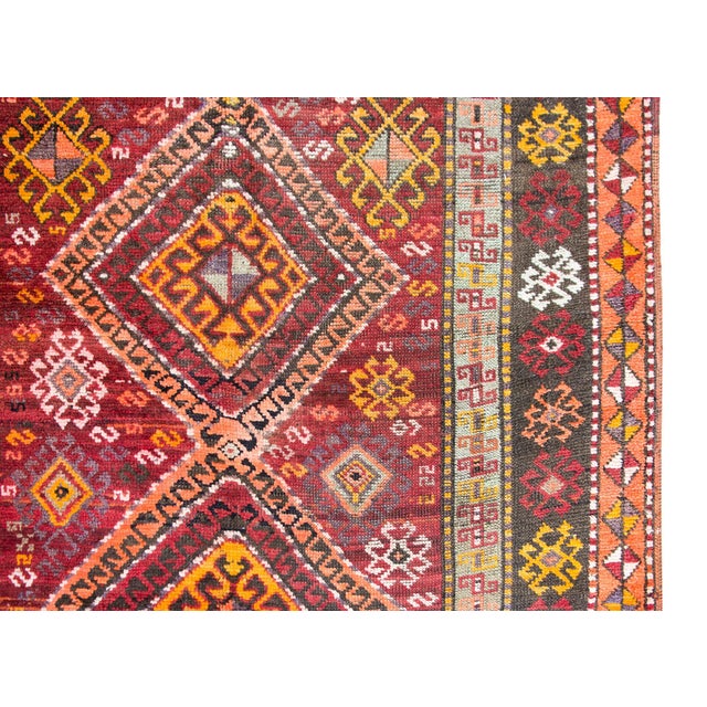 Early 20th Century Turkish Kars Rug For Sale - Image 10 of 15