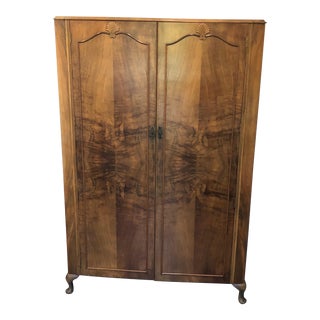 Antique Wooden Traditional Armoire For Sale