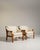 Pair of Danish Modern Bouclé Upholstered Armchairs, Antique, Denmark, Circa 1970 For Sale In Greensboro - Image 6 of 13