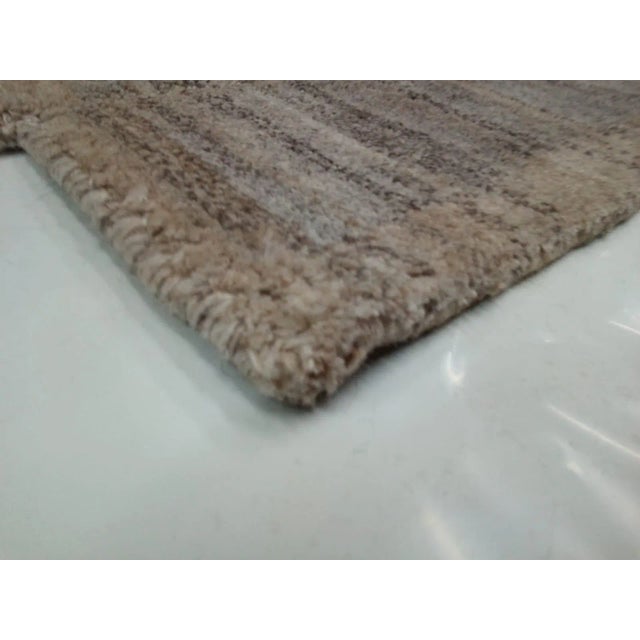 Contemporary Nepalese Runner Rug - 1′ × 6′2″ For Sale - Image 4 of 5
