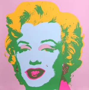 Marilyn Monroe (II.28), Andy Warhol Serigraph, Stamped Verso by Sunday B. Morning