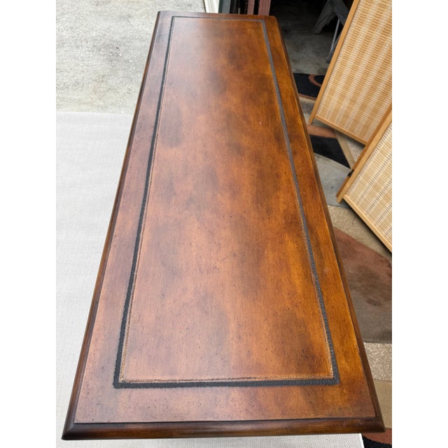 1980s Koi Fish Motif Console Table – Sculptural Coastal Hollywood Regency Style For Sale - Image 11 of 18