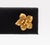 Contemporary Vintage 22k Yellow Gold Flower Blossom Stud Earrings For Sale - Image 3 of 9