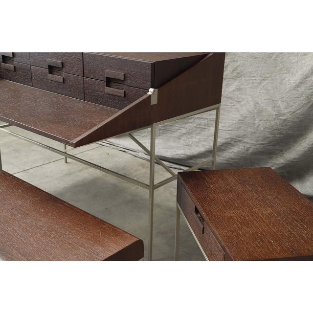 Antonio Citterio Nightstands & Table by Citterio for Maxalto, Set of 5 For Sale - Image 4 of 13