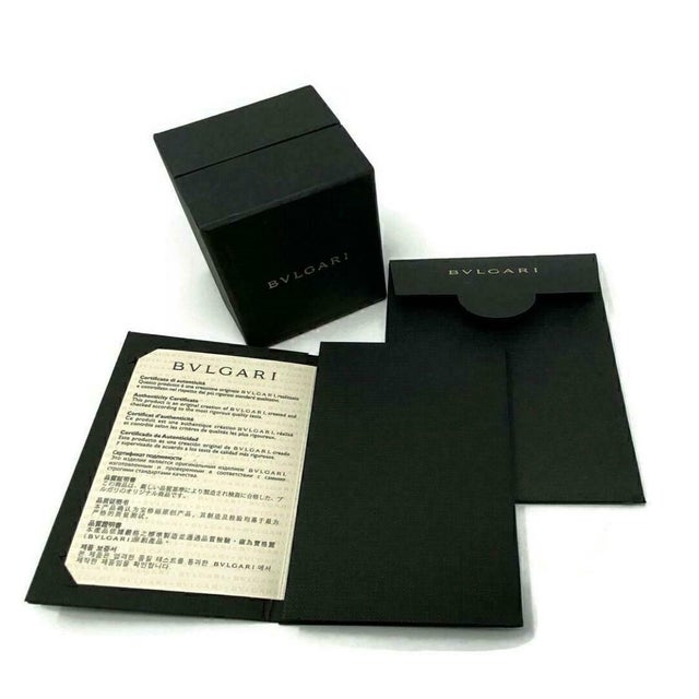 Silver Mid 20th Century Bvlgari B.zero1 Four Band Ring in 18k White Gold w/Cert Size 5 / EU 50 For Sale - Image 8 of 8