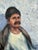 Mid-Century Modern Vintage Expressionist Impasto Portrait in Wood Frame For Sale - Image 3 of 16