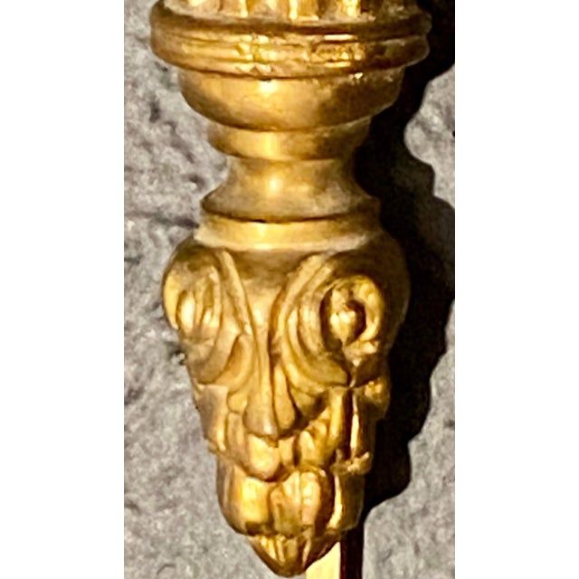 Adams Style Five Arm Dore Bronze Wall Sconces - a Pair, Tassel Decorated For Sale In New York - Image 6 of 13