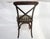 Bent Wood Cross Back Dining Chair With Caned Seat and Cushion For Sale In Los Angeles - Image 6 of 11
