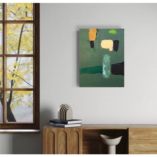 This painting is by California artist John Luckett (American, b. 1951), who currently lives and works in Palm Springs, CA....