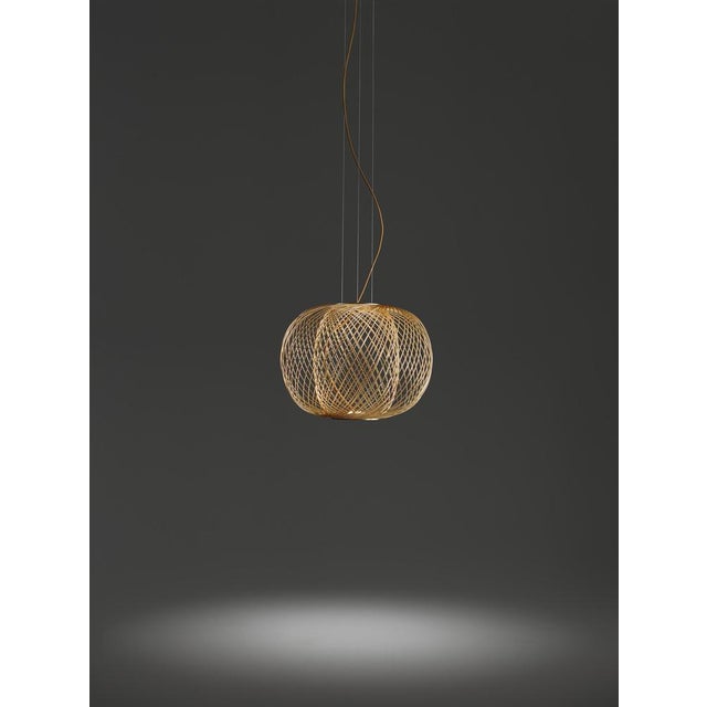 Contemporary Graphite Matte Anwar T 30 Pendant by Parachilna For Sale - Image 3 of 11