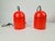 Vintage Uni Pendant Lamps by Vagn Dyring for Nordisk Solar, 1970s, Set of 3 For Sale - Image 10 of 14