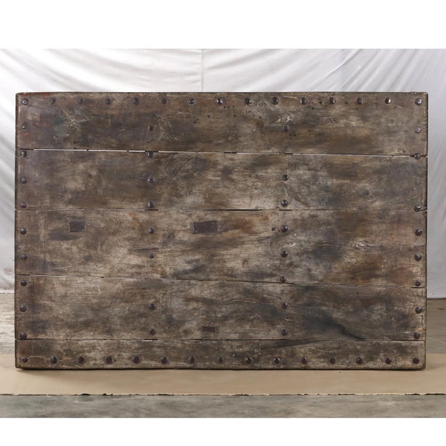 Antique Indian Teakwood Low Table For Sale - Image 4 of 7