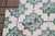 Antique 1920s Set of 78 Antique Large Art Deco Geometric Floral Tiles Portuguese For Sale - Image 9 of 18