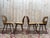 Wood Vintage Baumann Eye Model Chairs in Wood, 1950s, Set of 4 For Sale - Image 7 of 13
