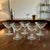 Glass Vintage Mid-Century Modern Tiffin Franciscan Shooting Star Champagne Sherbet Glasses - Set of 6 For Sale - Image 7 of 8