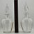 Mid 20th Century Fine Quality Matched Pair of Mid Century Hand Blown Crystal Decanters With Internal Air Bubble Twist Stopper For Sale - Image 18 of 18